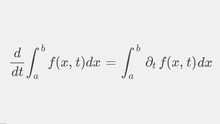 The Leibniz rule for integrals The Derivation [upl. by Shalna493]