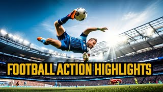 Spectacular actions in football [upl. by Blim]