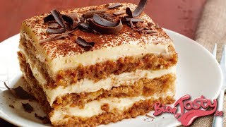 Postres faciles de hacer Recetas light Tiramisu [upl. by Adniuqal661]