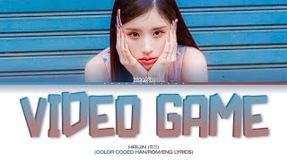 HEEJIN 희진 VIDEO GAME COLOR CODED HANROMENG LYRICS [upl. by Enenaej]