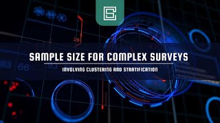 Sample size for complex surveys involving clustering and stratification [upl. by Eelnayr]