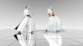 MMD x BLEACH Ulquiorra amp Grimmjow  Childish War [upl. by Oribel370]