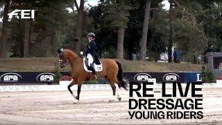 RELIVE  Dressage YR Team Part 1  FEI European Championships CH  J  YR [upl. by Odnomyar464]