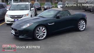 2014 Jaguar FType Convertible S STK307878  SOLD [upl. by Lam444]