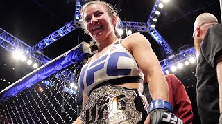 Crowning Moment Miesha Tate Claims Title With Shocking Submission of Holly Holm 👑 [upl. by Arevle171]