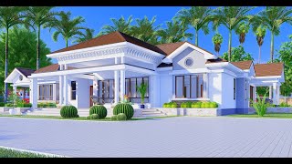 5 Bedroom House Design  House Plan  ALL ENSUITE  Exterior amp Interior Animation [upl. by Rea]