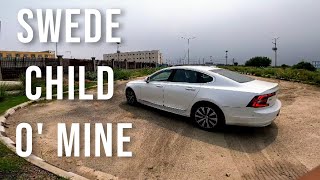 Volvo S90 Review  Price Performance Mileage Ride Handling Ground Clearance ADAS Safety Features [upl. by Justin]