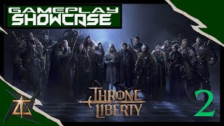 Extended Gameplay Showcase  Throne and Liberty  MMORPG  NCSoft  Playstation 5 PS5 2023 [upl. by Odracer]