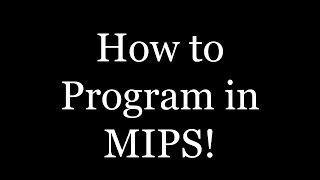 How to Program in MIPS QTSpim Beginner [upl. by Tterab]