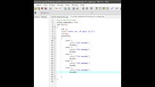 Mastering the Switch Statement in CA Complete Tutorial c [upl. by Bullen988]