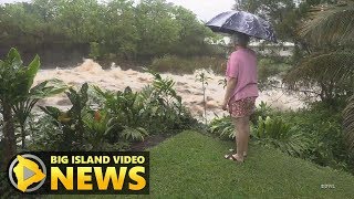 Hurricane Floods Stir RainHardened Hilo Residents Aug 24 2018 [upl. by Buzz]