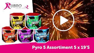 425 Pyro 5  Buurtassortiment  Rubro Vuurwerk  OFFICIAL VIDEO [upl. by Gibe]