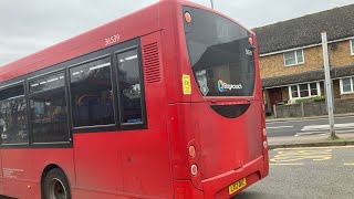 NEW TO STAGECOACH Journey on the Stagecoach London 36539 LX12 DHZ on bus route 379 [upl. by Duston]