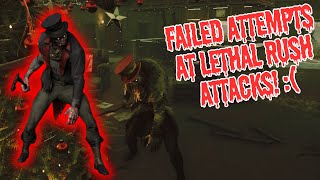 Failed Attempts at Lethal Rush Attacks   Dead By Daylight The 4th Blight Killer Game [upl. by Dail]