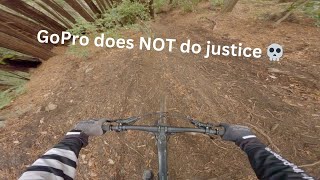 GOPRO DOES NOT DO JUSTICE ON THESE TRAILS 💀  Mountain Biking  Santa Cruz  MTB [upl. by Lawson882]