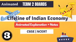 LIFELINES OF NATIONAL ECONOMY  CLASS 10  CBSE GEOGRAPHY CHAPTER 7  L3 [upl. by Froemming542]