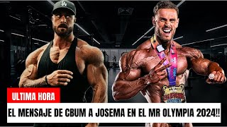 El Mensaje de Chris Bumstead a Josema Beast MrOlympia 2024 [upl. by Giavani]