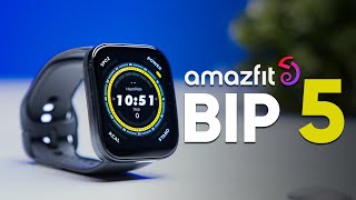 Most Affordable Fitness Smartwatch  Amazfit BIP 5 Review [upl. by Gabbi]