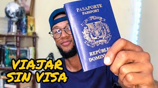 PAÍSES para VIAJAR SIN VISA con PASAPORTE DOMINICANO en 2023 [upl. by Merrill]