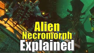 Dead Space 3 Alien Tau Volantis Necromorphs Explained  City Language History Lore and Morphology [upl. by Eelyac]