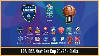 LBA IBSA Next Gen Cup 2324  Biella  ACADEMY SCAFATI BASKET vs ALLIANZ DERTHONA TORTONA [upl. by Fin81]