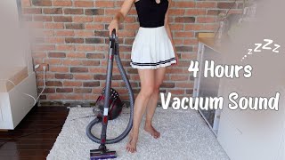 Deep Vacuum Cleaner Sound 4 Hours  Relax Focus Sleep ASMR [upl. by Ahsienot]