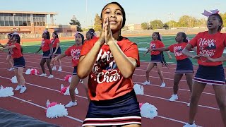 OLLE MIDDLE SCHOOL CHEERLEADERS ARE READY [upl. by Starlene]