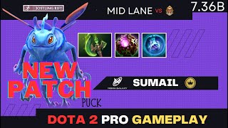 🔥 SumaiL  Puck Mid TOP PERFOMANCE vs Keep of the Light  Dota 2 Pro Gameplay  Patch 736b [upl. by Pan]