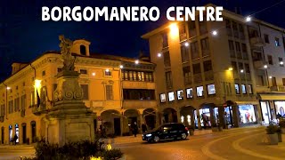 Borgomanero NovaraPiemonteItaly  Piazza Martiri della Liberta by Night [upl. by Rosemare897]