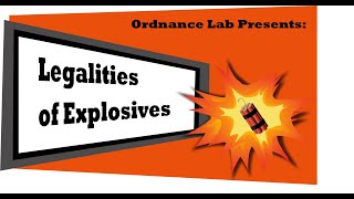 Legalities of Explosives amp How Tannerite is Legal [upl. by Marmion]