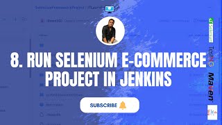 Run GitHub Project in Jenkins  Run Selenium project from Jenkins [upl. by Sillsby]