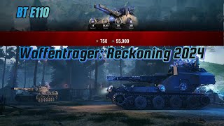 World of tanks Waffentrager Reckoning 2024  Blitztragger E110 [upl. by Chaille]