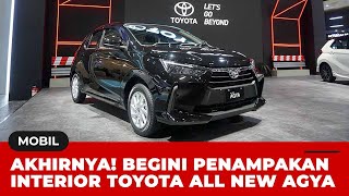 Interior Toyota All New Agya Tampil Lebih Sporty Simak Penampilannya [upl. by Adrial]