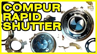 CompurRapid Shutter  Disassembly amp Reassembly [upl. by Adnir182]