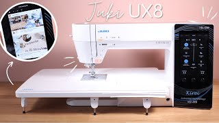 🧵Ein Traumschiff 🤩 JUKI KIREI HZL UX8 Nähmaschinenvorstellung WLANfähig  handmadebyanni [upl. by Zondra244]