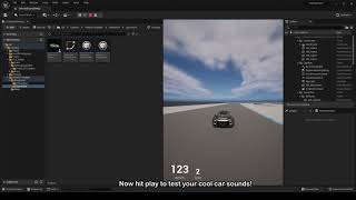 Unreal Engine 5  Fmod Car Sound Tutorial [upl. by Bianka]