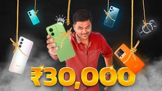 TOP 5 📱 Best Smartphones Under ₹30000 🔥🔥September 2023 TamilTech [upl. by Llertnom143]