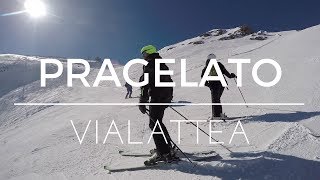 Ski in PRAGELATO  VIALATTEA  ITALIA [upl. by Larine]