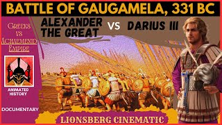 Battle Of Gaugamela A Rome II Machinima Alexander the great VS Darius III Macedon Vs Persia [upl. by Jackson703]