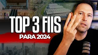 3 MELHORES FUNDOS IMOBILIÁRIOS PARA O ANO QUE VEM  Vale a pena INVESTIR em FIIS pensando em 2024 [upl. by Charissa]