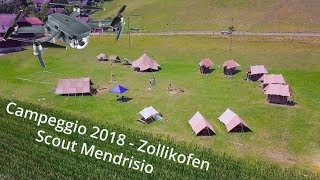 Campeggio 2018 Scout Mendrisio  Zollikofen  Drone Video  DJI Mavic Pro [upl. by Atsok269]