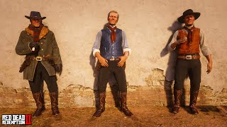 Hosea Matthews Outfits  RDR2 [upl. by Ahsinrac208]