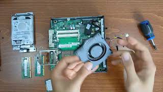 Lenovo ThinkCentre M92p TINY Teardown [upl. by Ynatsyd477]