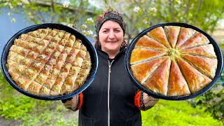 Turkish Baklava How To Make Best Dessert with Grandmas Secret Recipe [upl. by Eneiluj519]