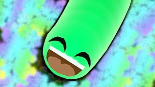 BIGGEST JELLY SNAKE 1 SlitherIO [upl. by Meekah156]