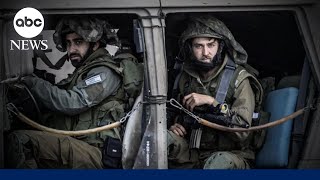 Largest call up of military reserves in Israels history amid conflict with Hamas l GMA [upl. by Anabel]