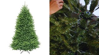 National Tree Company Artificial Christmas Tree 7ft Assembly and Review [upl. by Charissa]