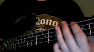 Alabama Song Doors Bass Cover [upl. by Cantone]