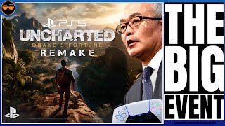 PLAYSTATION 5  NEW UNCHARTED CONFIRMED  UNCHARTED REBOOT PS5  SONY CONFIRMS EVENT INFORMATION  … [upl. by Sergo30]