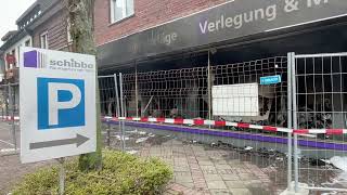 Hückelhoven Großbrand in den Geschäftsräumen der Firma Schibbe Nach dem Brand kommt der Neubeginn [upl. by Natsyrk]